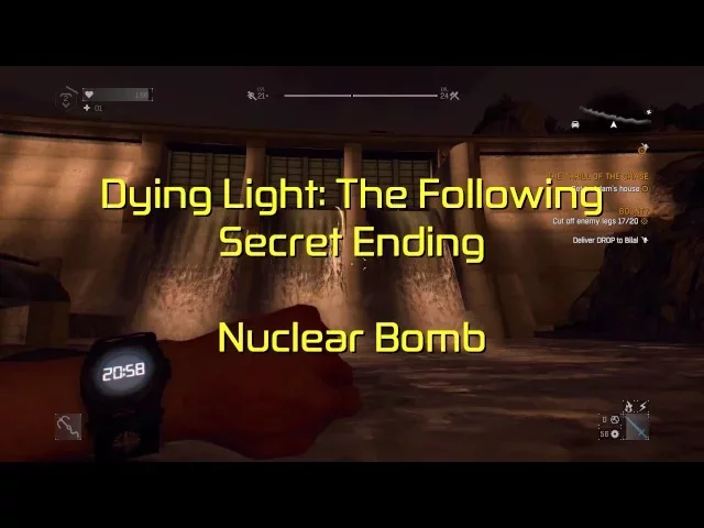 Dying Light: The Following Secret Ending - Nuclear Warhead (Walkthrough)