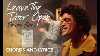 Bruno Mars, Anderson .Paak - Leave The Door Open (Lyrics And Chords)