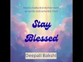 Stay Blessed