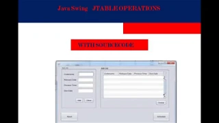 Java Swing Jtable using NetBeans How to Add And Remove Data from a Jtable