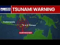 7 7 magnitude eart uake strikes near Indonesian