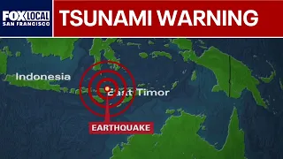 7 7 magnitude eart uake strikes near Indonesian