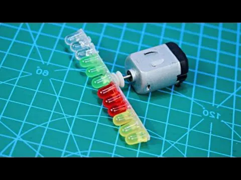 Download MP3 [New] LED Chaser With DC Motor