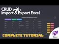 COMPLETE Blazor Tutorial NET 8 CRUD Import Export Excel File