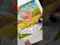 What Happens When You Color This Leaf Pile So Satisfying