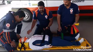 PRANCHAMENTO COMPLETO/COLAR CERVICAL,EST.LATERAL e TIRANTE ARANHA