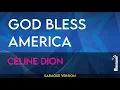 Download Lagu God Bless America - Celine Dion (KARAOKE)