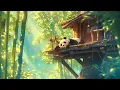 3-hour Baby Panda Cub Snoozing in the Forest | Birds Singing Instant Stress Relief Nature Soundscape