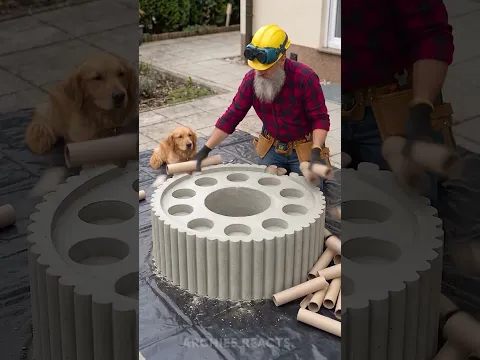 Butch Builds an AWESOME Garden Table!