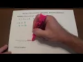 Solving three part inequalities - advanced cases