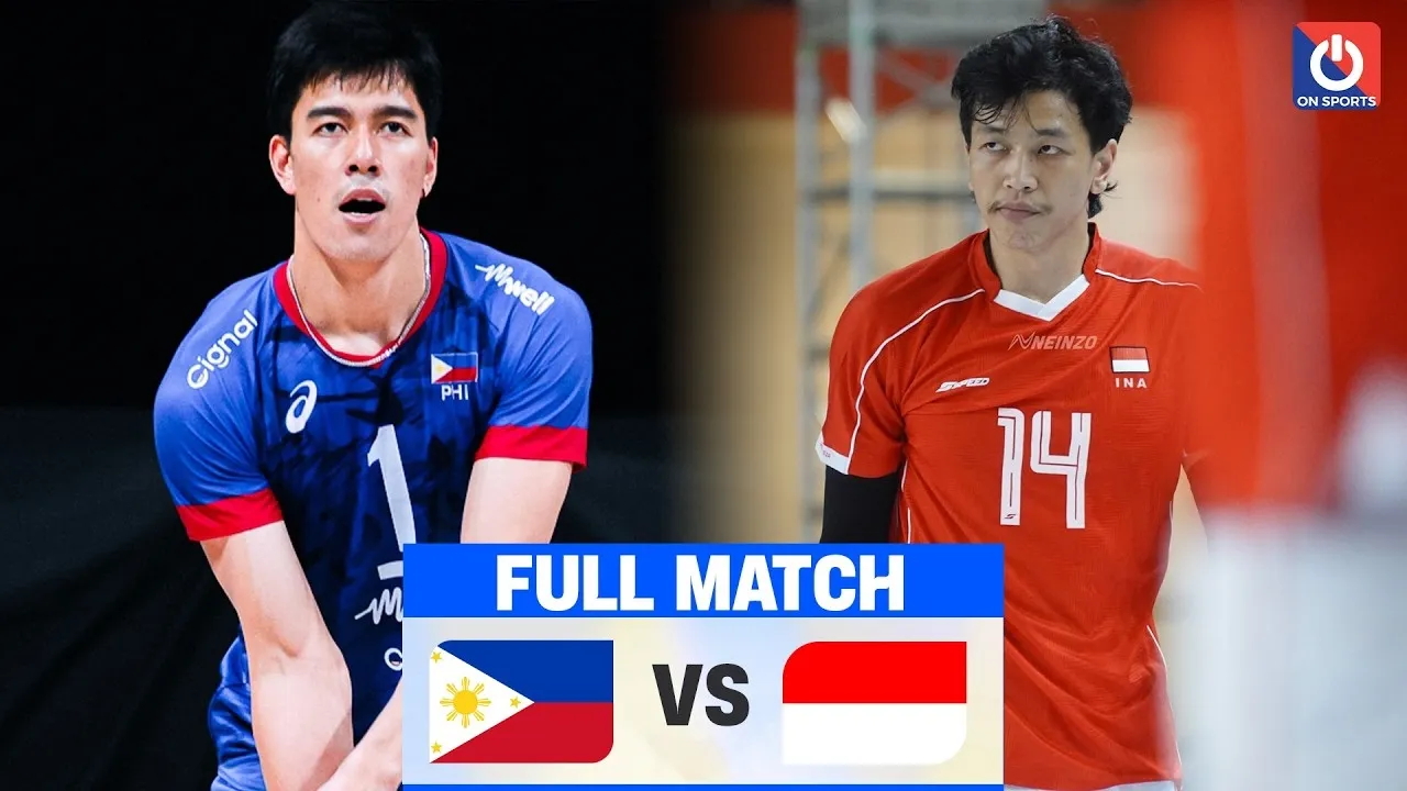 🔴FULL HD | PHILIPPINES vs. INDONESIA | Bryan Bagunas vs. Farhan Halim - Southeast Asia Volleyball