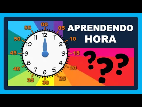 Download MP3 Aprendendo a olhar as horas e os minutos | Relógio de Ponteiro | Medidas de tempo