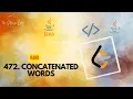 Concatenated Words LeetCode 472 Hard Java Code