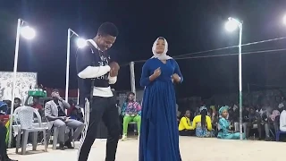 abdul m sharif tare da balkisu abdullah sungabatar wasansu a gidan masarauta intertainm limited