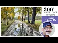 Mastering Puddle Reflections Nature Landscapes in Watercolor by Sunil Linus De