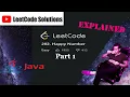 LeetCode 202 Happy Number Part 1 Solution Explained - Java