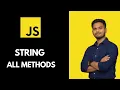 String in JavaScript Explained in Hindi All Important String Methods