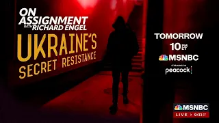 Jason Beardsley discussing Ukraine on MSNBC with Lindsey Reiser