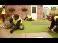 K9 turf installation