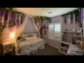 How I created whimsical Wisteria trees out of paper for my daughter s fairy forest room