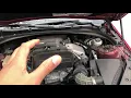 Cadillac ATS - Adding windshield washer fluid