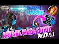 ARCANE MAGE GUIDE 9 1 Kyrian Harmony Best rotation gear talents ft Toegrinder - Shadowlands