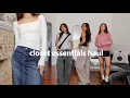 Download Lagu winter haul (how I created my timeless and staple wardrobe)