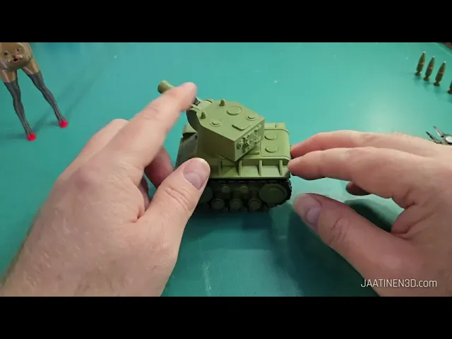 QT-2 Tank Toy — Mini tank that shoots! video thumbnail