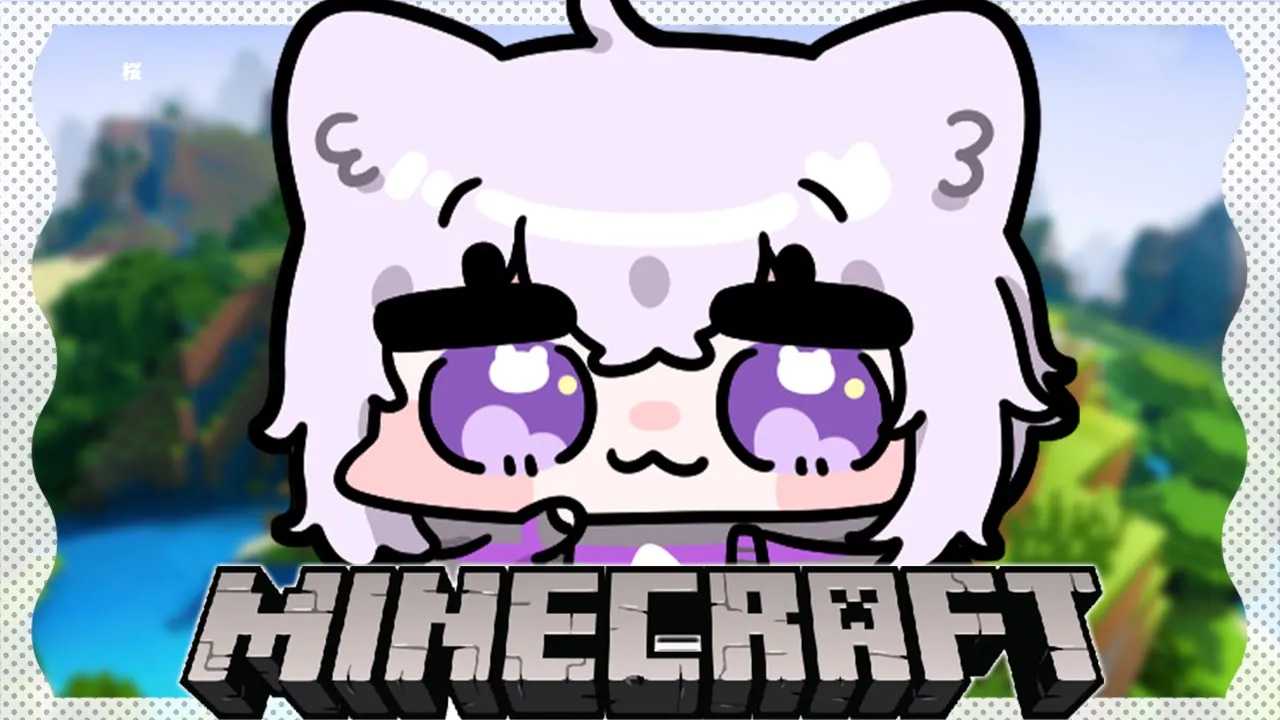 【Minecraft】桜ブロックで遊ぼう🌸🌸🌸【猫又おかゆ/ホロライブ】