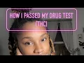 How-To pass a Urine Test cannabis