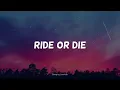Ride Or Die music video lyrics 💓😴