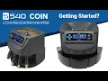 Nadex S540 Coin Sorting Machine Getting Started Batch Quantity