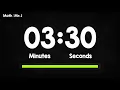 3-Minute and 30-Second Timer