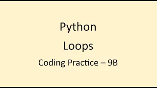 Coding Practice 9B Loops Python NxtWave CCBP