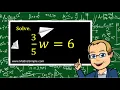 Solving One-Step Equations with Fractions Expressions Equations Grade 6