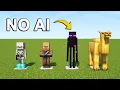 How to Summon Mobs With NO AI in Minecraft Tutorial