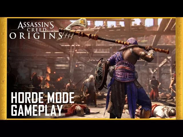 Assassin's Creed Origins: Horde Mode Gameplay - Free Update | Trailer | Ubisoft [NA]