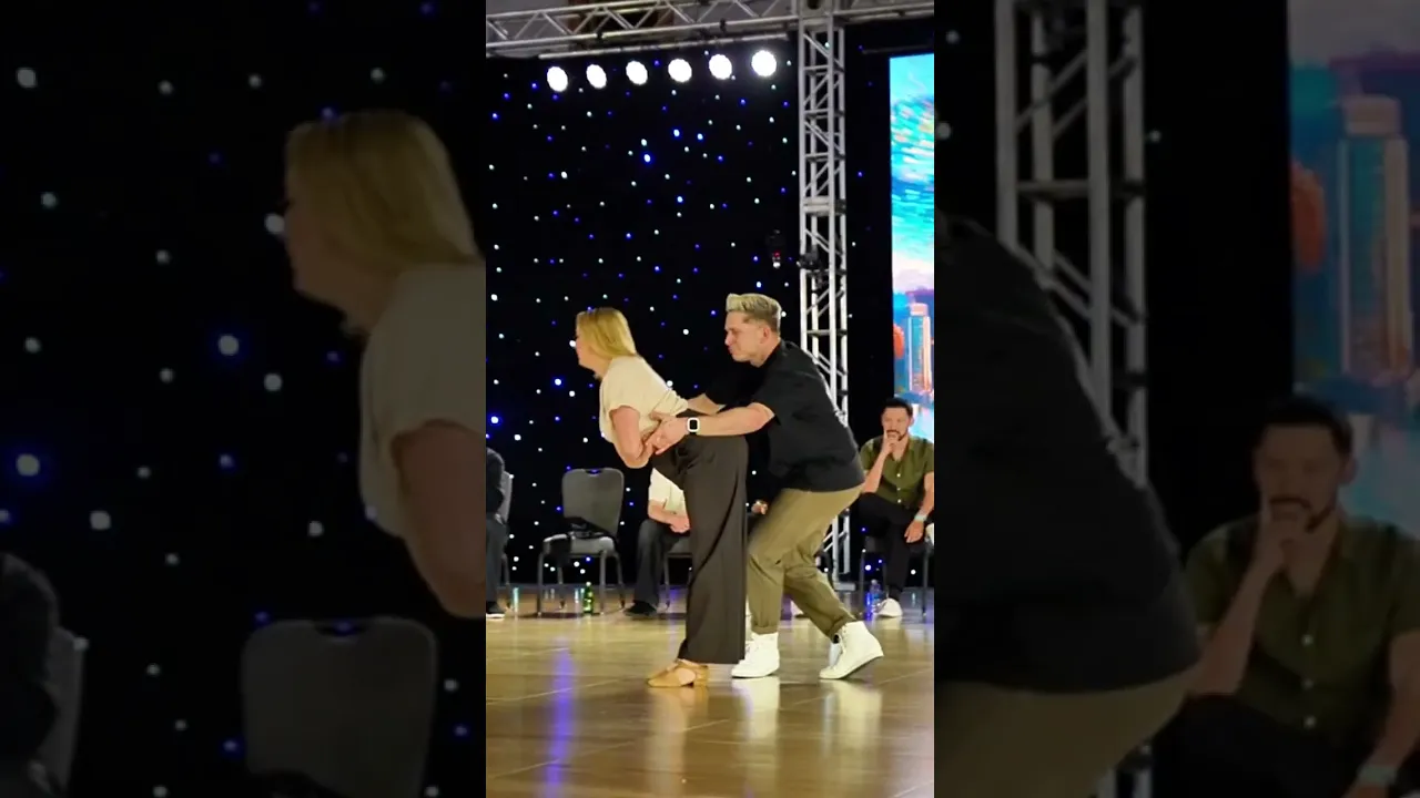 THAT WAS CLOSE 😅 This wild dance with Tara Trafzer!