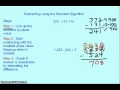 Subtracting using Standard Algorithm