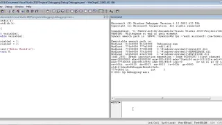 How To Display Local Variables In WinDbg - Tutorial 2