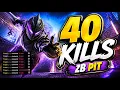 FORTNITE The Pit Zero Build 40 kills no commentary