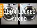 WHIRLPOOL WASHER - Door Locked