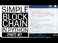 Creating Blockchain with Python - Verifying Chain