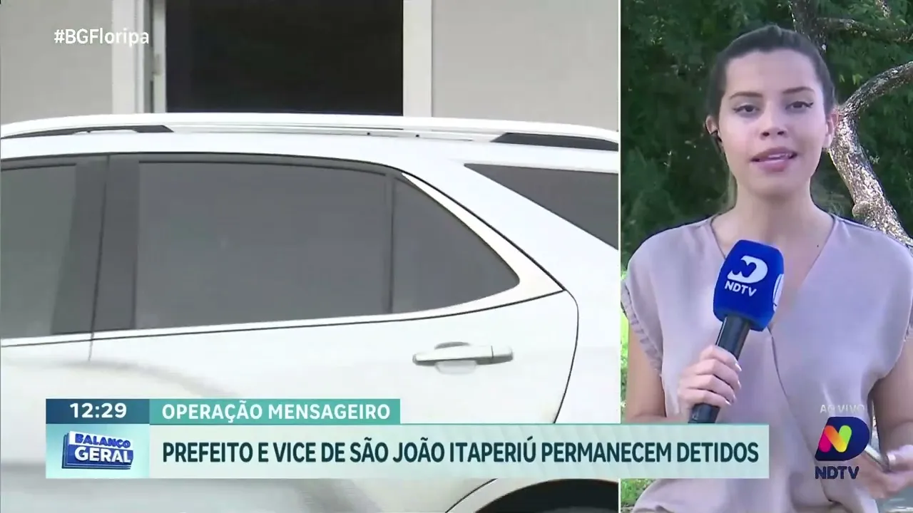 Desdobramentos da Operação Mensageiro: Prefeito e vice de São João do Itaperiú permanecem detidos