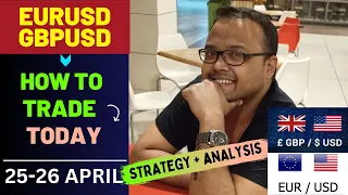 Download EURUSD Analysis TODAY 25-26 APR | GBPUSD Analysis TODAY 25-26 APR | EURUSD Strategy  GBPUSD Strategy MP3