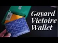 Goyard Victoire Bifold Wallet Review Unboxing
