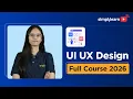 UI and UX Design Full Course 2026 UI and UX Design Tutorial for Beginners Simplilearn