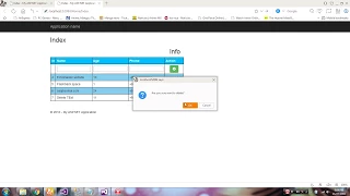 How to Delete data from SQL Server Using ASP C Angularjs C