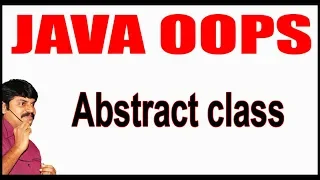 Java Tutorials Java OOPS Abstract class by Durga sir