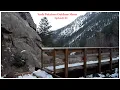 Hiking at Kineo Mountain via Seven Bridges Trail in Colorado Springs